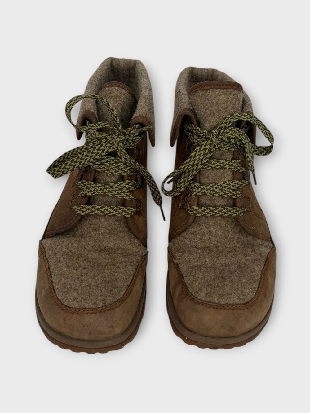 CHACO Women's Barbary Boots Pinecone Wool Leather‎ Gorpcore Hike Size 9.5 Nice!! - Picture 4 of 7